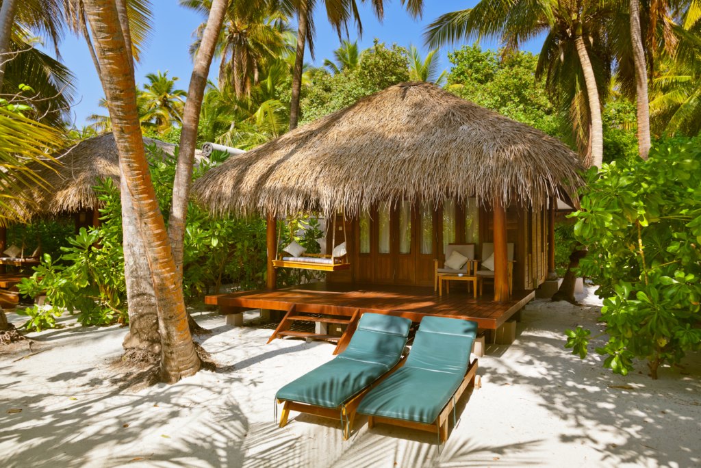 cabin on a beach