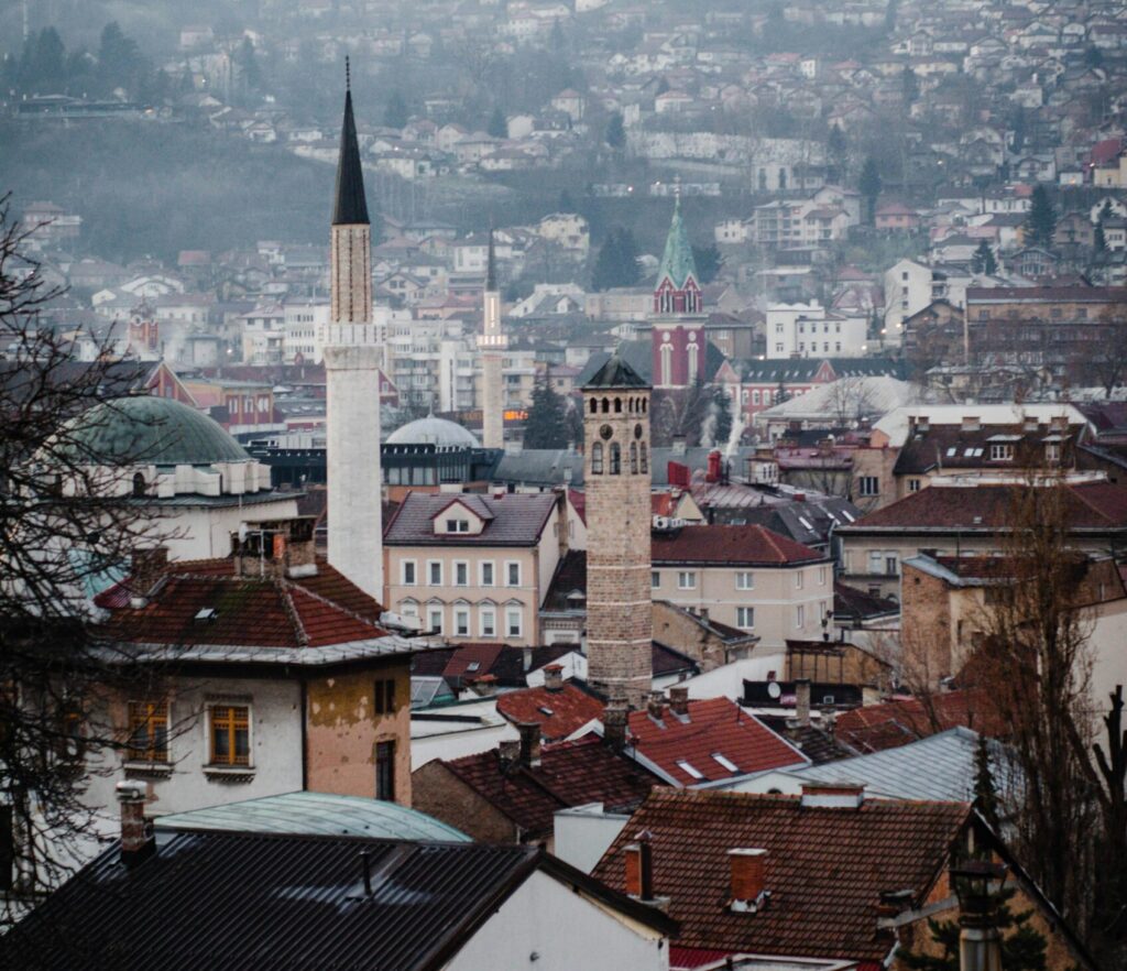 Sarajevo cityscape