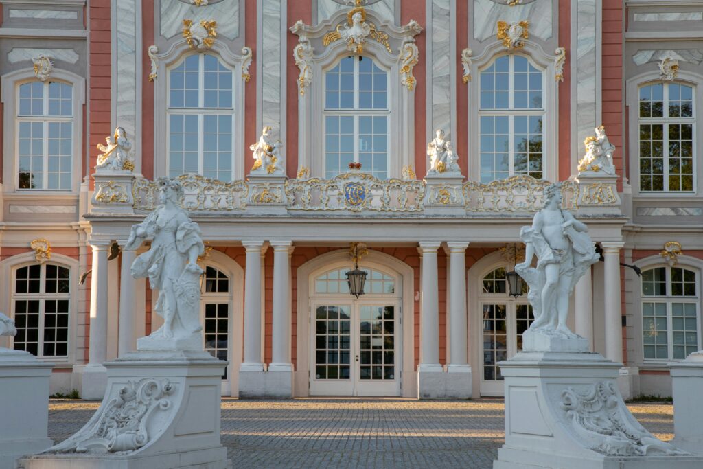 Entrance of the Electoral Palace, Trier