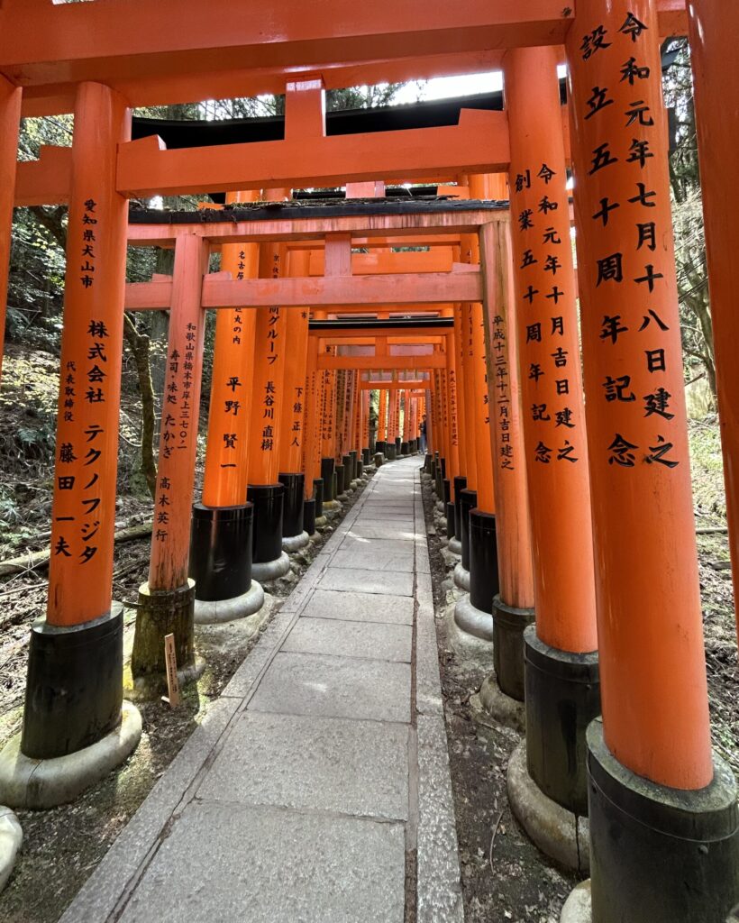 Fushimi Inari Shrine gates
