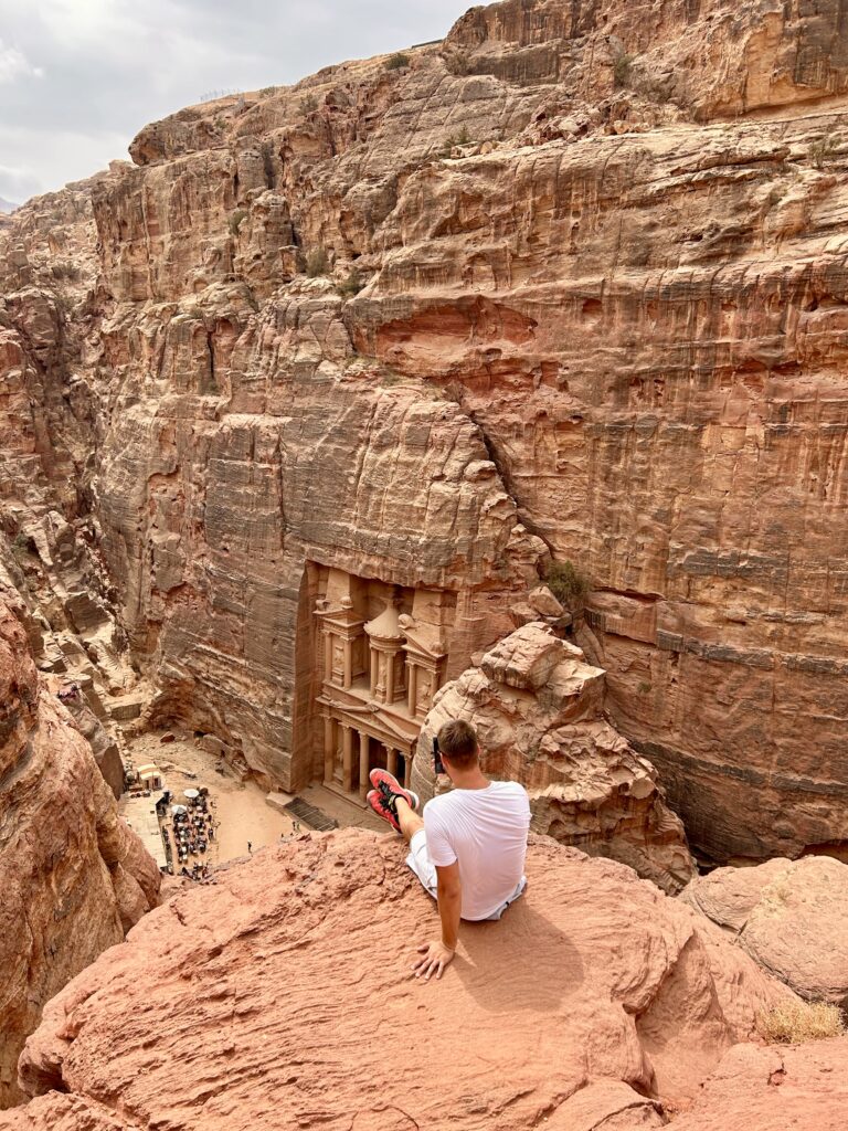 petra top view